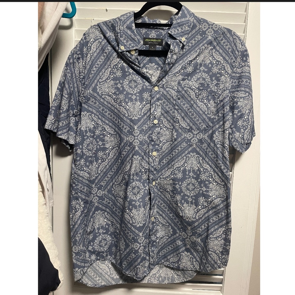 John Bartlett Men’s Button-Up Size M